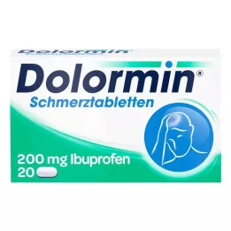 DOLORMIN Filmē apvalkotās tabletes, 20 gab