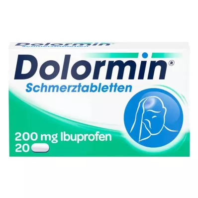 DOLORMIN Filmē apvalkotās tabletes, 20 gab