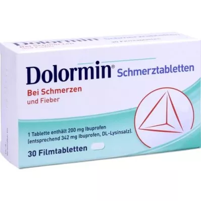 DOLORMIN Filmē apvalkotās tabletes, 30 gab