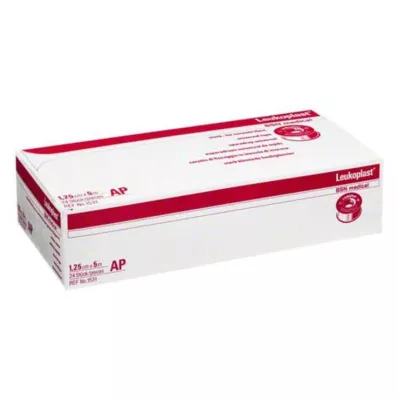 LEUKOPLAST 1,25 cmx5 m, 24 gab LEUKOPLAST 1,25 cmx5 m, 24 gab