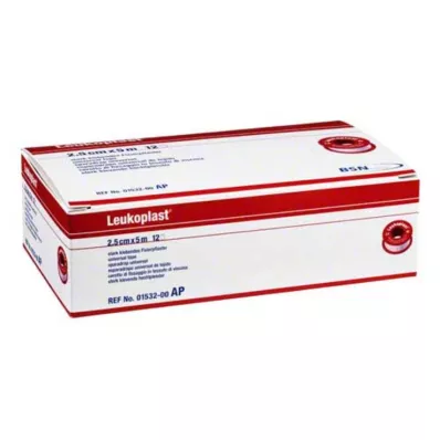 LEUKOPLAST 2,5 cmx5 m, 12 gab LEUKOPLAST 2,5 cmx5 m, 12 gab
