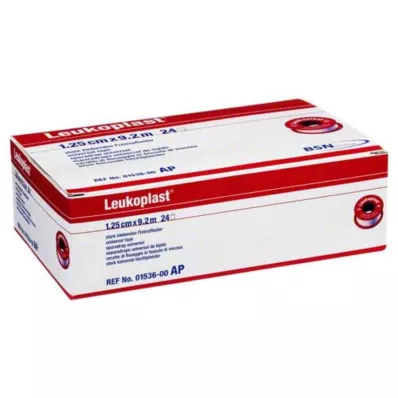 LEUKOPLAST 1,25 cmx9,2 m, 24 gab LEUKOPLAST 1,25 cmx9,2 m, 24 gab