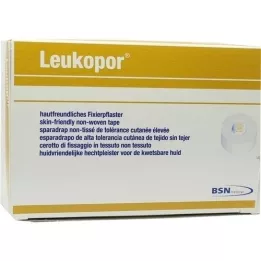 LEUKOPOR 1,25 cmx9,2 m, 24 gab