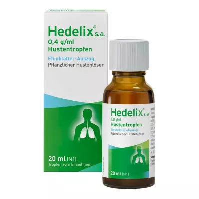 HEDELIX s.a. Perorālie pilieni, 20 ml