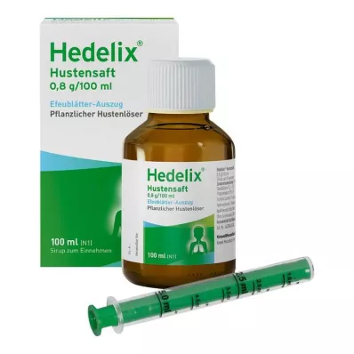HEDELIX Klepus sīrups, 100 ml