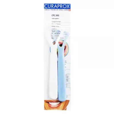 CURAPROX CTC 203 Mēles tīrītājs blistera iepakojumā, 2 gab