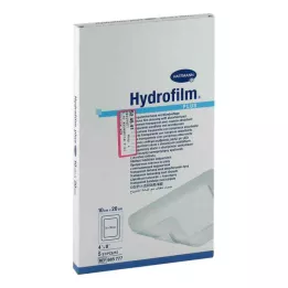 HYDROFILM Plus caurspīdīgs pārsējs 10x20 cm, 5 gab