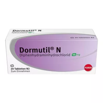 DORMUTIL N tabletes, 20 gab DORMUTIL N tabletes, 20 gab