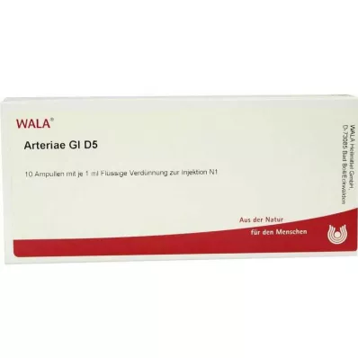 ARTERIAE GL D 5 ampulas, 10X1 ml