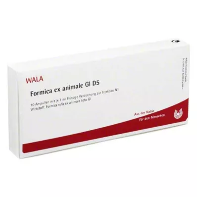 FORMICA EX animale GL D 5 ampulas, 10X1 ml FORMICA EX animale GL D 5 ampulas, 10X1 ml