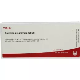 FORMICA EX animale GL D 8 ampulas, 10X1 ml