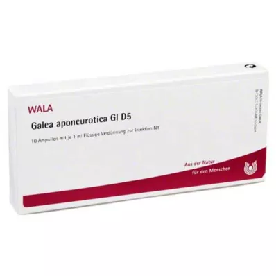 GALEA aponeurotica GL D 5 ampulas, 10X1 ml GALEA aponeurotica GL D 5 ampulas, 10X1 ml