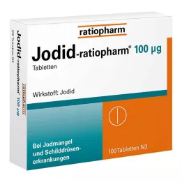 JODID-ratiopharm 100 µg tabletes, 100 gab