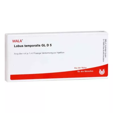 LOBUS temporalis GL D 5 ampulas, 10X1 ml LOBUS temporalis GL D 5 ampulas, 10X1 ml
