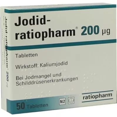 JODID-ratiopharm 200 μg tabletes, 50 gab