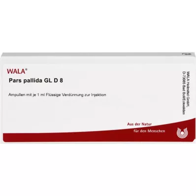 PARS pallida GL D 8 ampulas, 10X1 ml