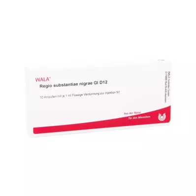REGIO substantiae nigrae GL D 12 ampulas, 10X1 ml REGIO substantiae nigrae GL D 12 ampulas, 10X1 ml
