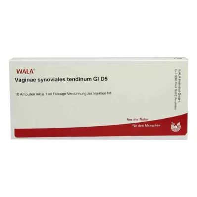 VAGINAE sinoviālais tendīns GL D 5 ampulas, 10X1 ml VAGINAE sinoviālais tendīns GL D 5 ampulas, 10X1 ml