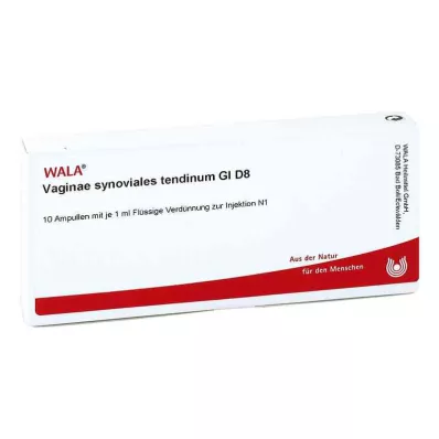 VAGINAE sinoviālais tendīns GL D 8 ampulas, 10X1 ml VAGINAE sinoviālais tendīns GL D 8 ampulas, 10X1 ml