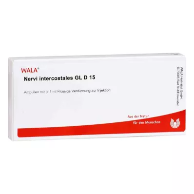 NERVI intercostales GL D 15 ampulas, 10X1 ml