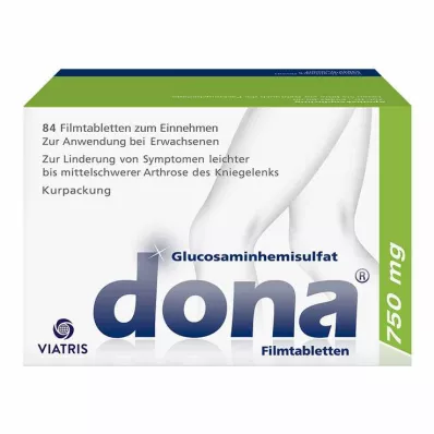 DONA 750 mg apvalkotās tabletes, 84 gab DONA 750 mg apvalkotās tabletes, 84 gab