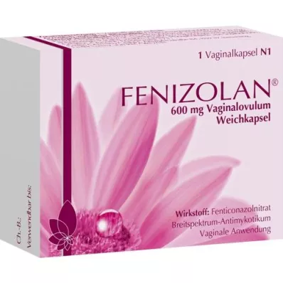 FENIZOLAN 600 mg Vaginalovula, 1 gab
