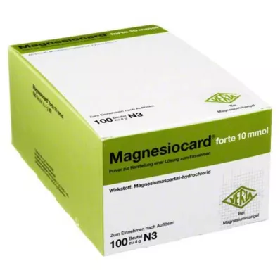 MAGNESIOCARD forte 10 mmol Plv.z.Her.e.Lsg.z.Einn., 100 gab