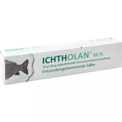 ICHTHOLAN 50% ziede, 40 g