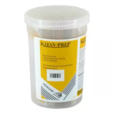 KLEAN-PREP Plastmasas kratītājs plv.lietošanai, 4 gab