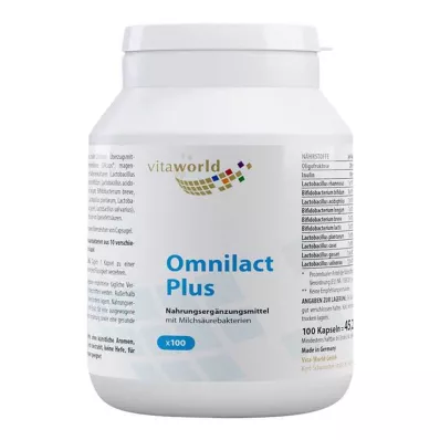 OMNILACT Plus kapsulas, 100 kapsulu