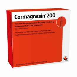 CORMAGNESIN 200 ampulas, 10X10 ml