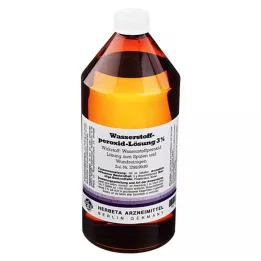WASSERSTOFFPEROXID 3% šķīdums, 1000 ml