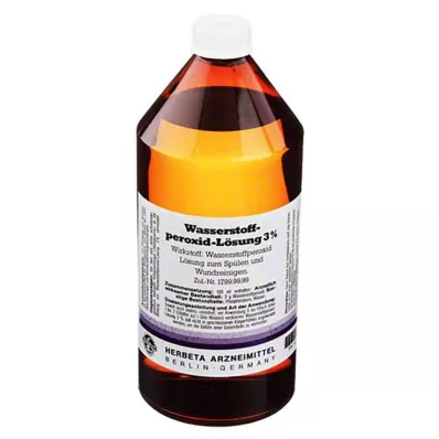 WASSERSTOFFPEROXID 3% šķīdums, 1000 ml