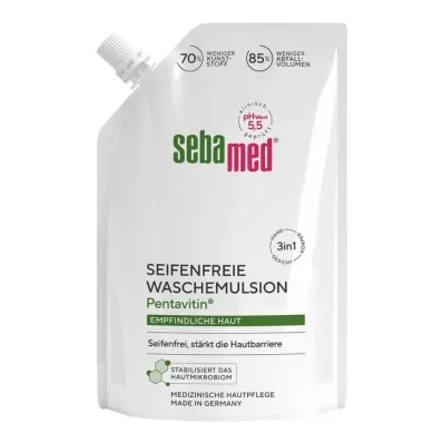 SEBAMED šķidrās mazgāšanas emulsijas uzpildes iepakojums, 400 ml SEBAMED šķidrās mazgāšanas emulsijas uzpildes iepakojums, 400 ml