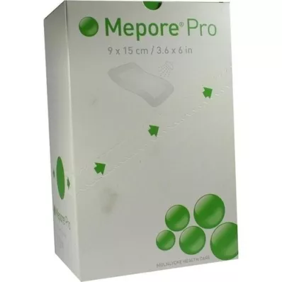 MEPORE Pro sterili plāksteri 9x15 cm, 40 gab