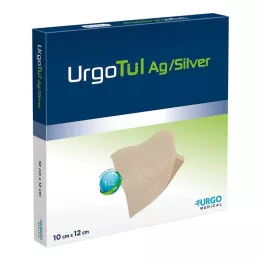 URGOTÜL Sudraba 10x12 cm marle brūcēm, 10 gab