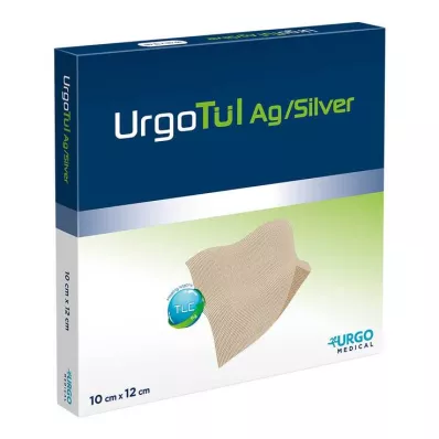 URGOTÜL Sudraba 10x12 cm marle brūcēm, 10 gab URGOTÜL Sudraba 10x12 cm marle brūcēm, 10 gab