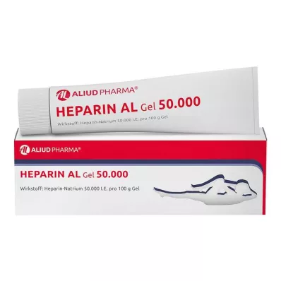 HEPARIN AL Želeja 50 000, 100 g