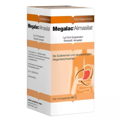 Megalac Almasilate Suspensija, 250 ml Megalac Almasilate Suspensija, 250 ml