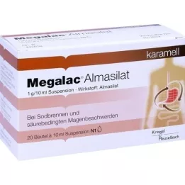 MEGALAC Almasilāta suspensija, 20X10 ml