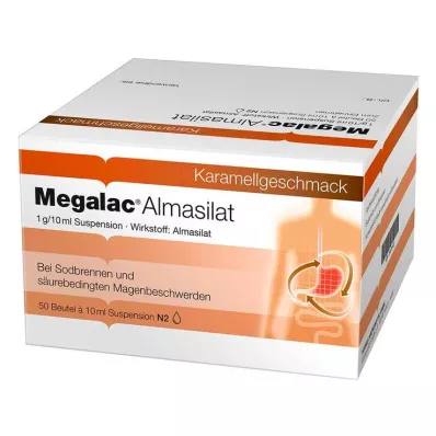 Megalac Almasilate Suspensija, 50X10 ml Megalac Almasilate Suspensija, 50X10 ml