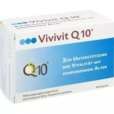 VIVIVIT Q10 kapsulas, 90 kapsulas