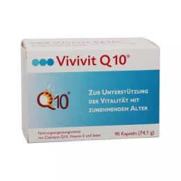 VIVIVIT Q10 kapsulas, 90 kapsulas