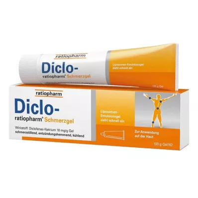 DICLO-RATIOPHARM Pretsāpju želeja, 100 g
