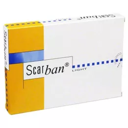 SCARBAN Viegls silikona pārsējs 5x7,5 cm, 2 gab