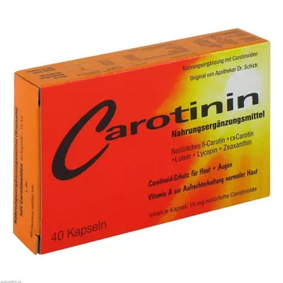 CAROTININ Kapsulas, 40 gab CAROTININ Kapsulas, 40 gab