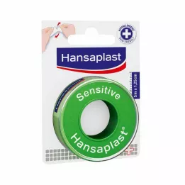 HANSAPLAST Sensitīvs fiksācijas apmetums 1,25 cmx5 m, 1 gab