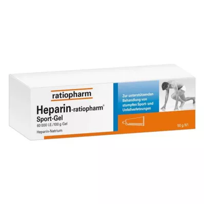 HEPARIN-RATIOPHARM Sporta želeja, 50 g HEPARIN-RATIOPHARM Sporta želeja, 50 g