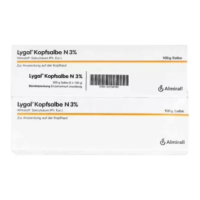 LYGAL Galvas ziede N, 200 g