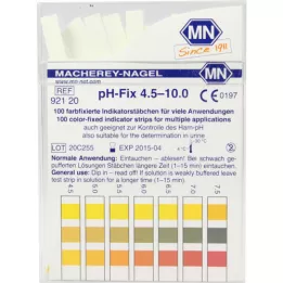 PH-FIX Indikatora nūjiņas pH 4,5-10, 100 gab